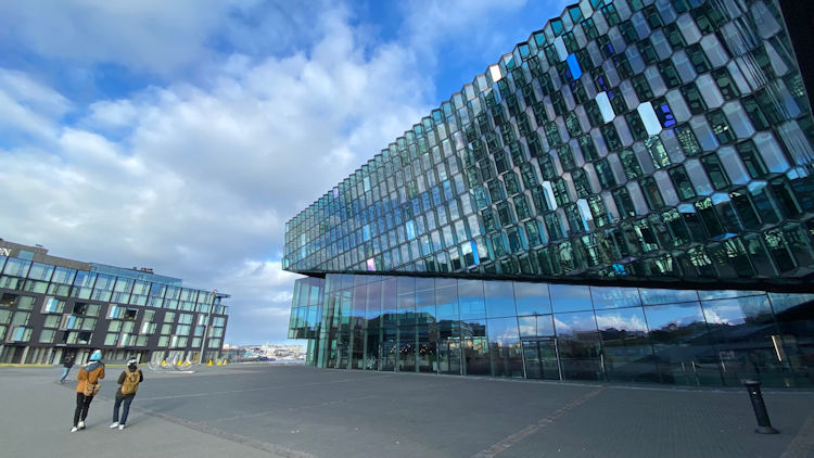 Reykjavik Harpa building